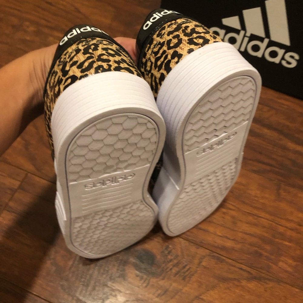 ADIDAS cheetah leopard animal print *rare* shoes sneakers women new in box - Picture 4 of 6